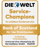 Ausgezeichnete Bankn